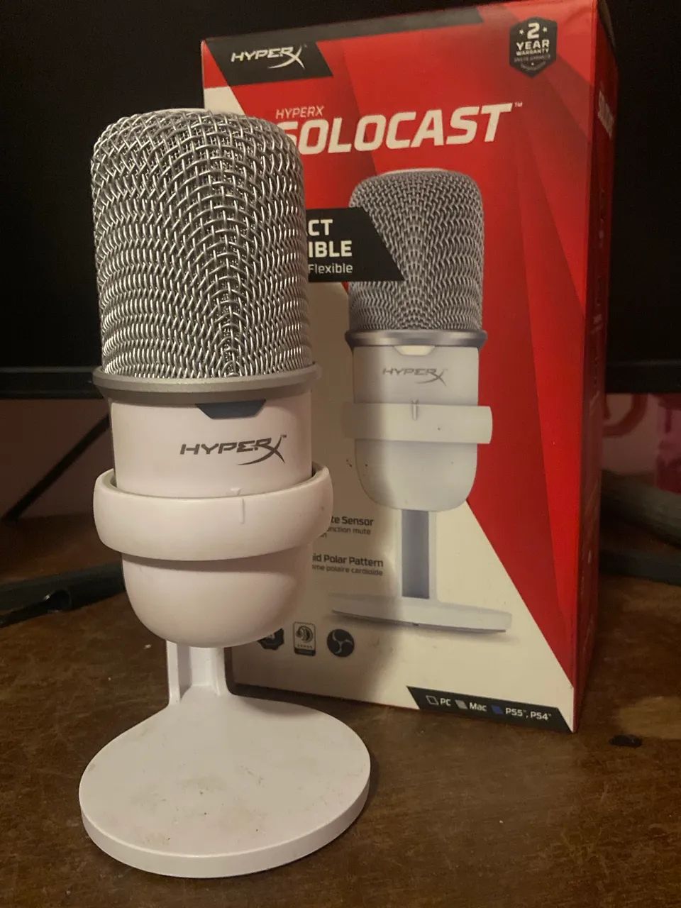 MICROFONE HYPERX Solocast