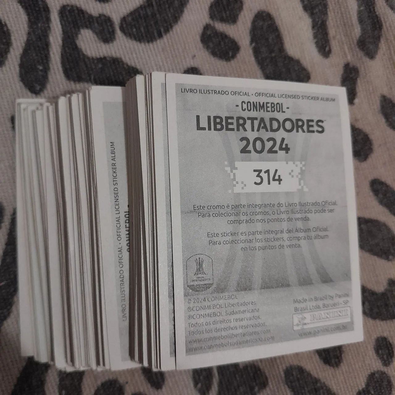 Figurinhas álbum libertadores 2024 a 50 centavos