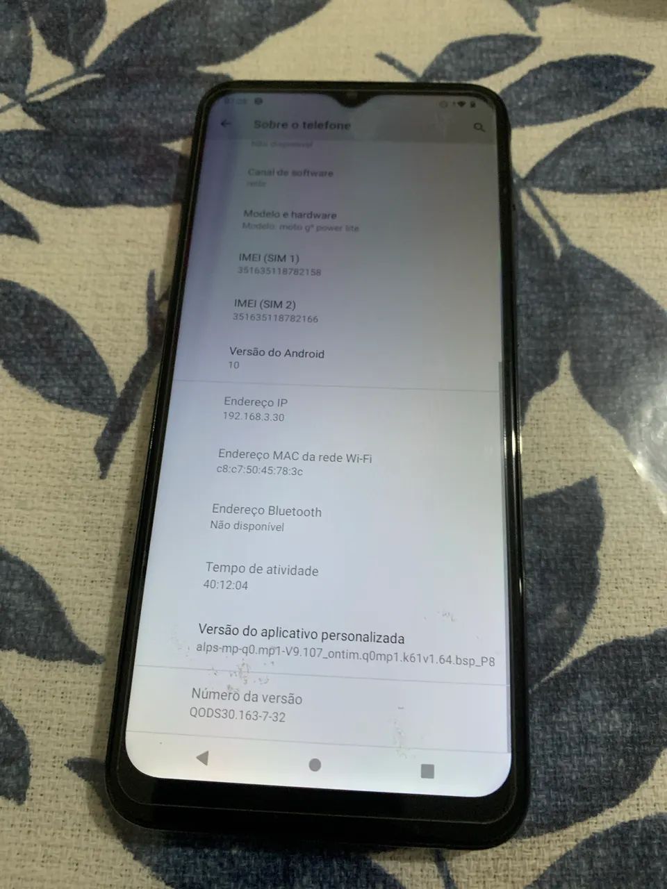 MOTO G8 POWER LITE FUNCIONANDO DETALHES - Foto 4