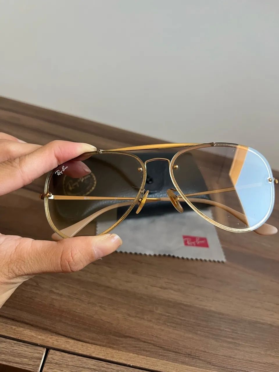 Óculos Rayban Blaze Aviator  - Foto 5