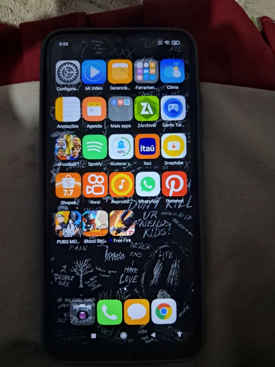 Redmi note 8 nae esta subindo chip troco em samsung a30s - Foto 5