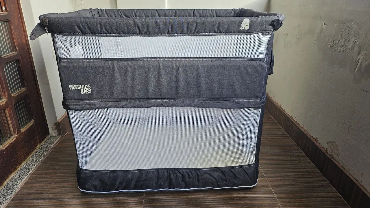 Mini Berço Bedside Next 3 em 1 - Multikids Baby  - Foto 6