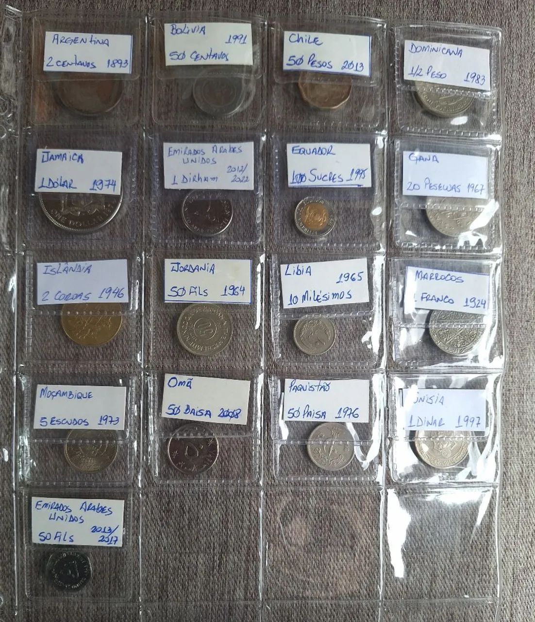 Lote Moedas Vários Países 