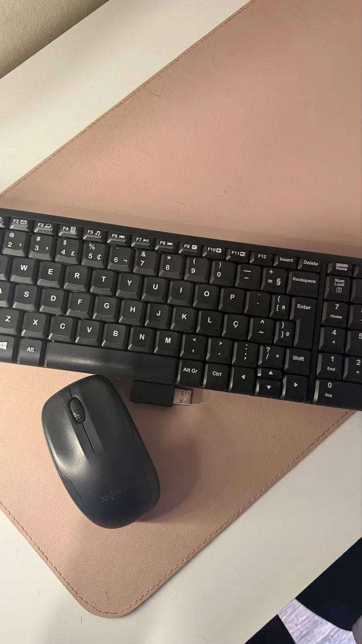 Mouse e teclado logitech
