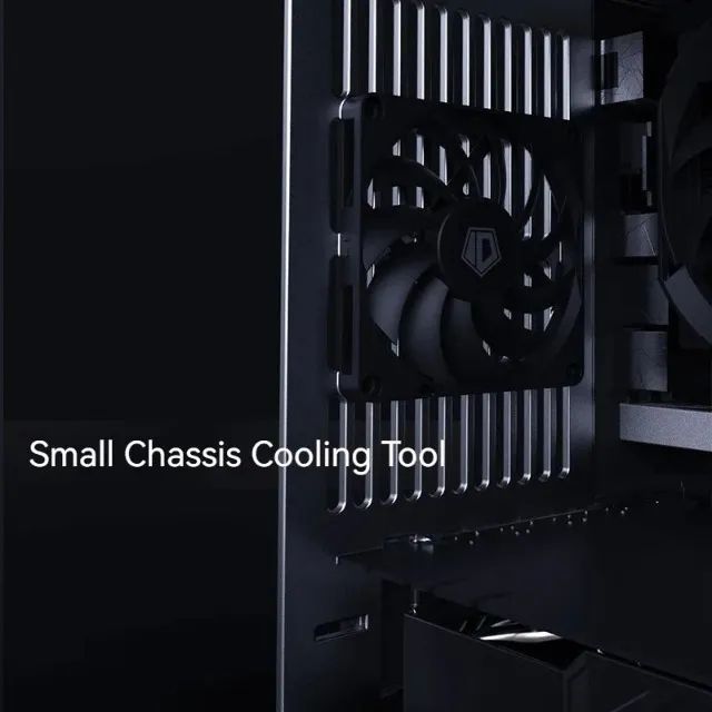 Kit com 5 Coolers ID-COOLING NO-8010 PWM + controladora - Foto 2