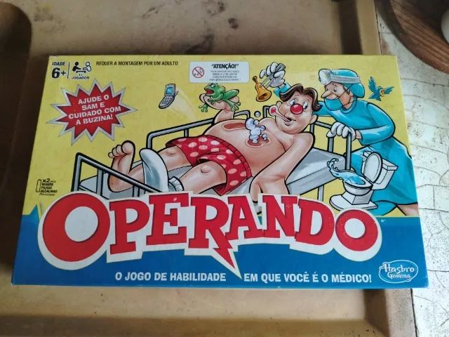 Jogo Operando da Hasbro - Completo