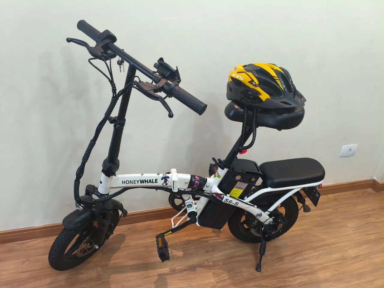 Bicicleta elétrica honey whale s6 - Foto 2