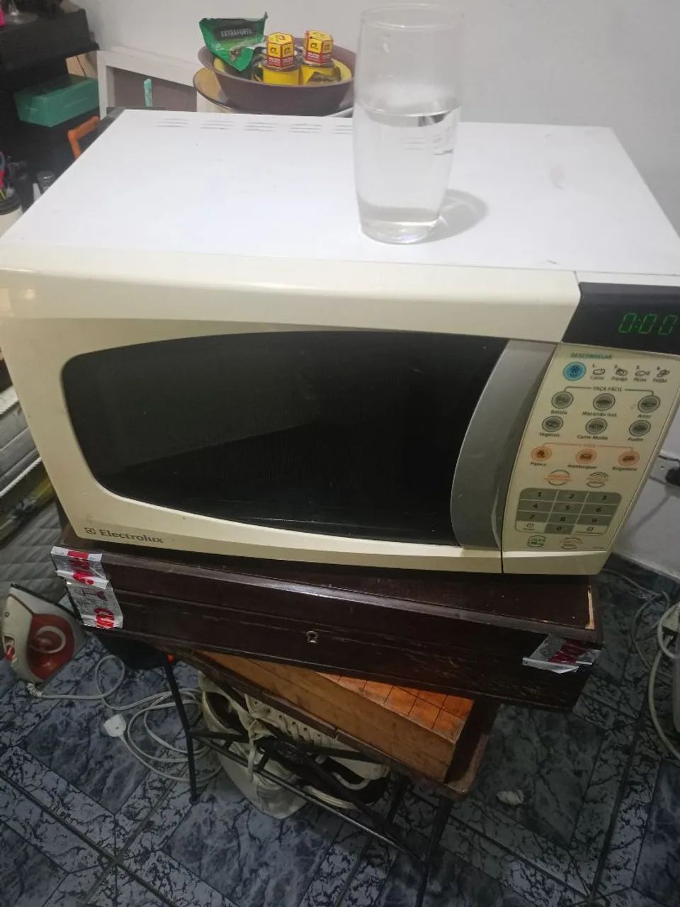 Microondas Eletrolux 127v funcionando perfeitamente entrego 