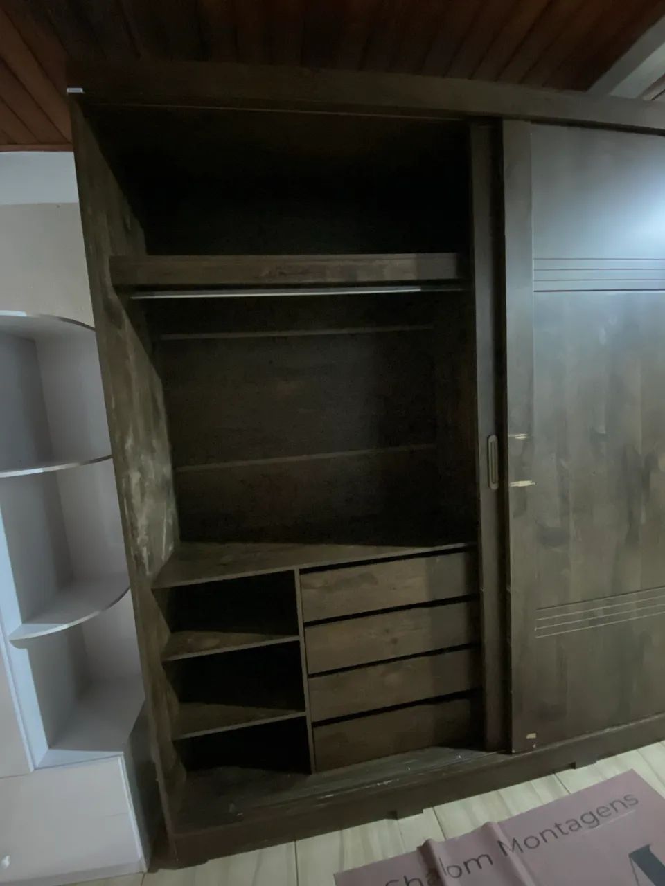 Guarda roupa de casal MdF - Foto 3