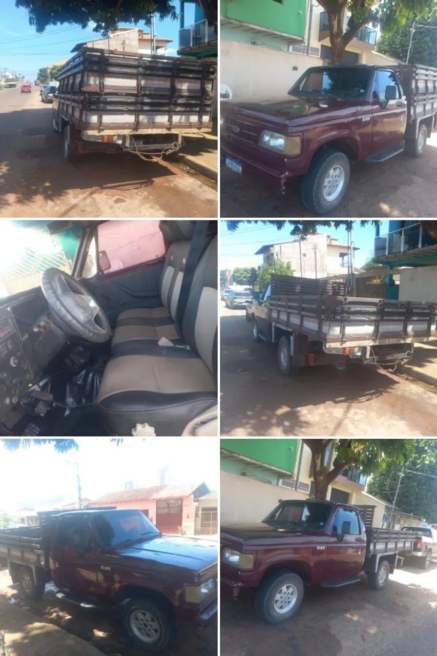 D20 1993 carroceria de madeira 