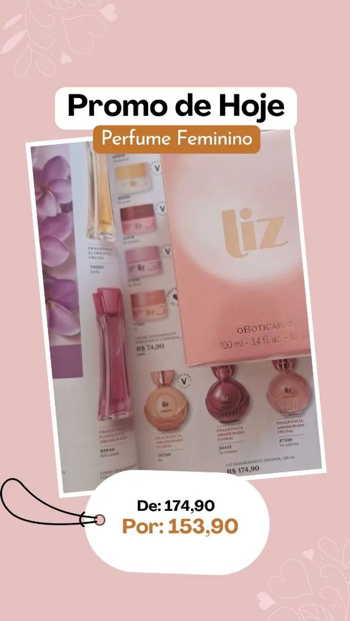 Perfumes promoção 