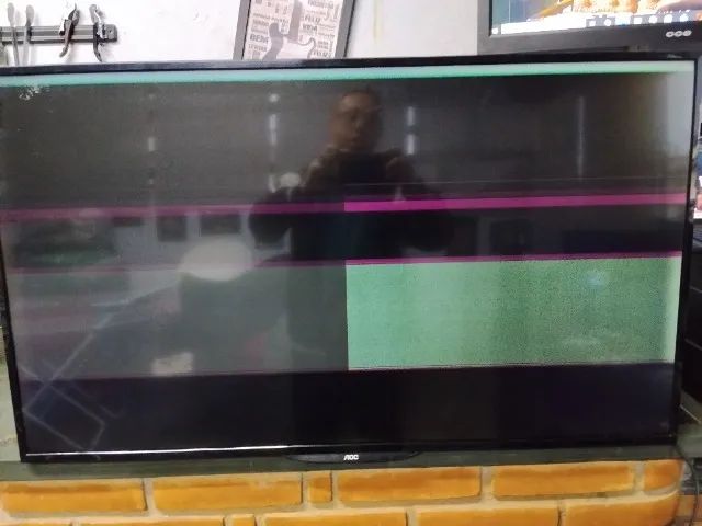 TV LED 43" AOC - RETIRADA DE PEÇAS! - Foto 2