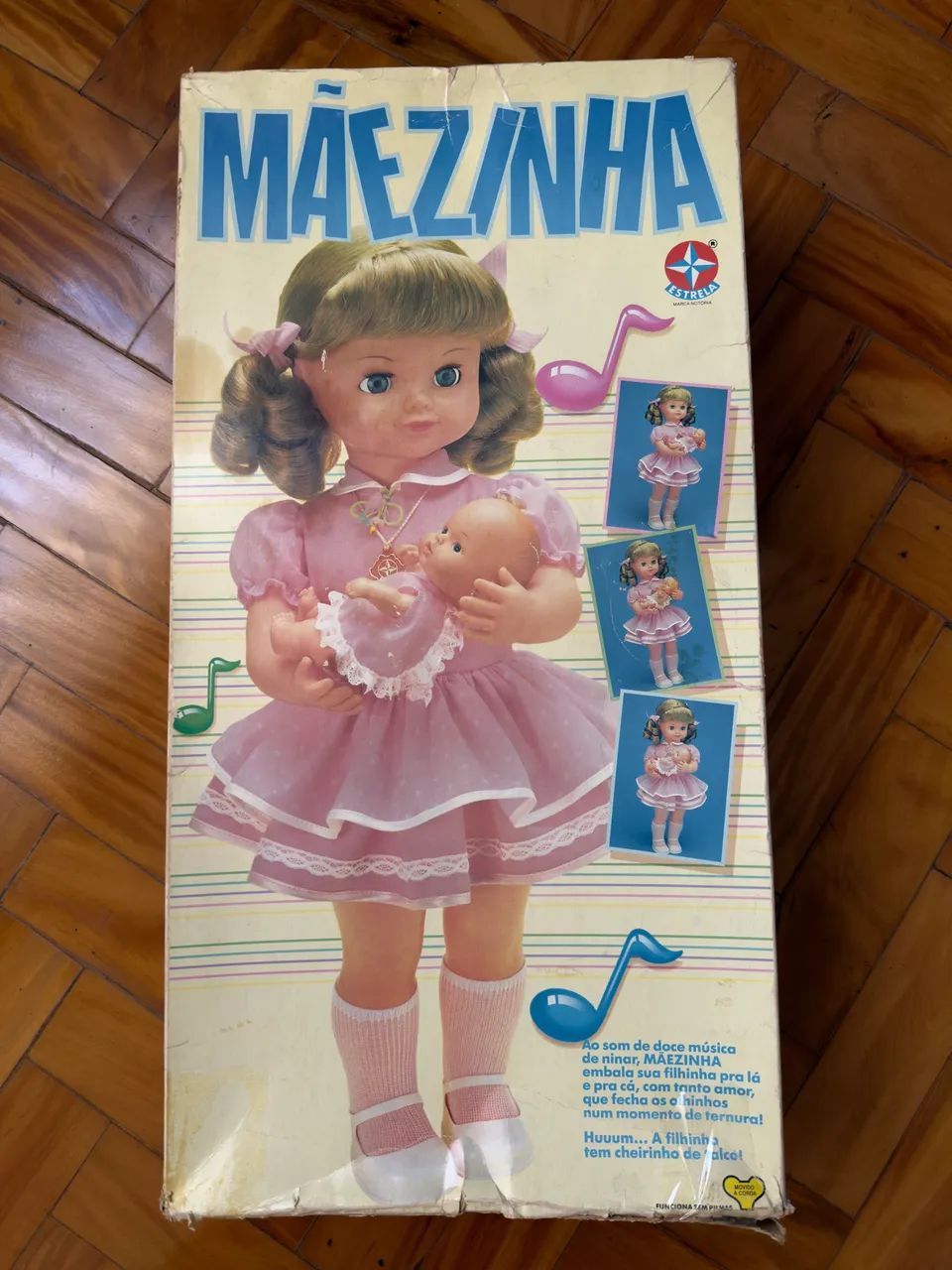 Boneca Antiga Mãezinha Estrela  Com Bebê (nova) - Foto 2