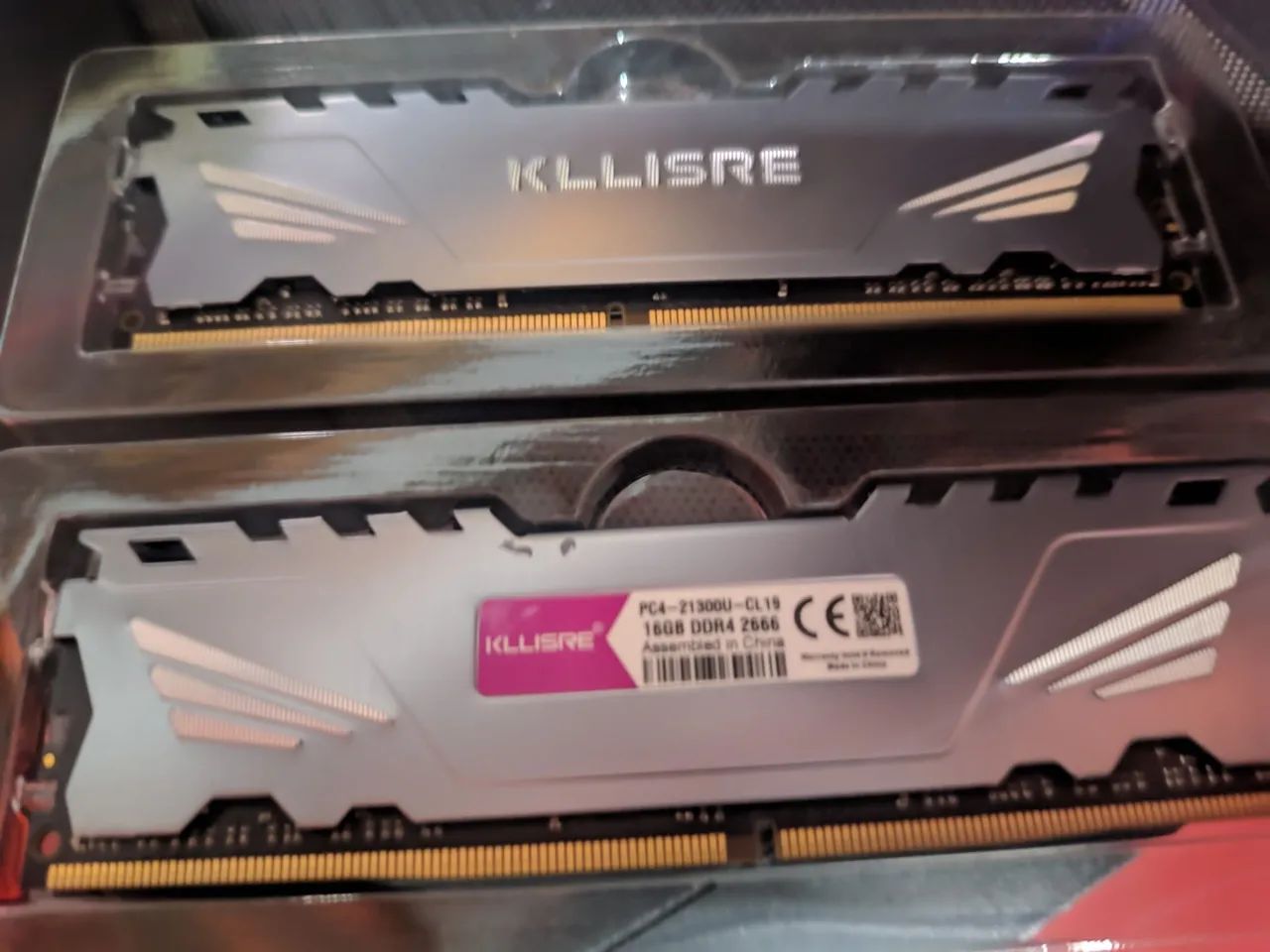 Memora RAM 32gb (2x16) 2666mhz DDR4  - Foto 2