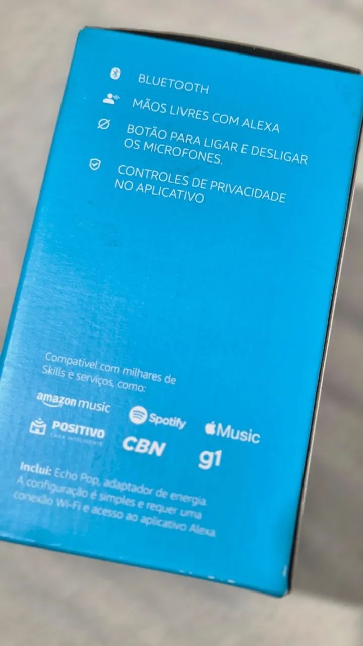 Alexa Echo Pop Preta - Foto 3