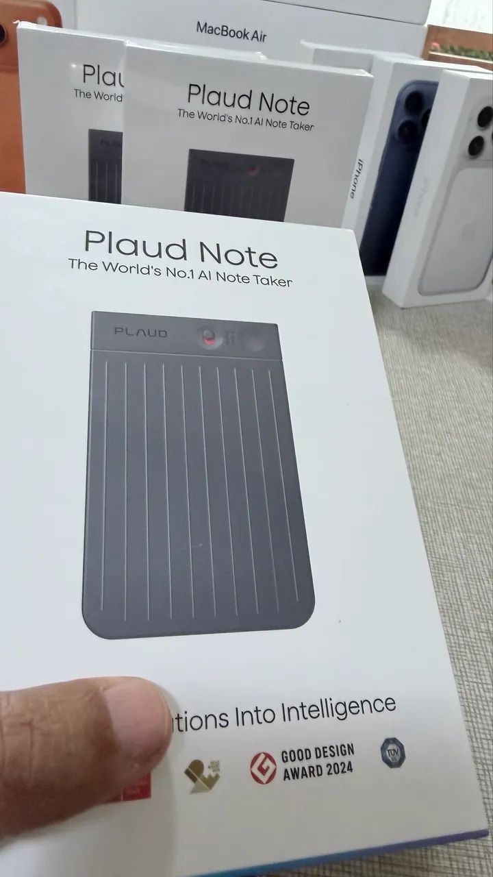 Gravador de Voz Plaud Note 64 GB com Chatgpt - Foto 3