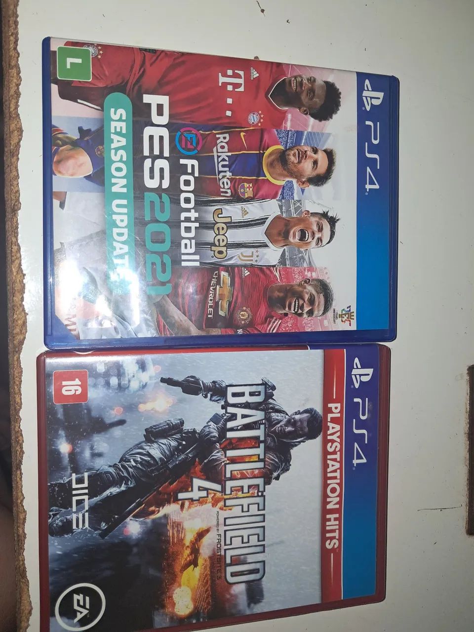 Dois jogos de ps4