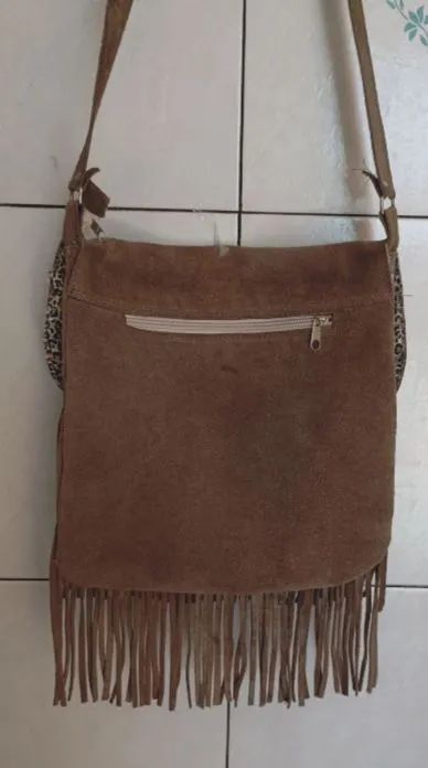 Bolsa feminina de couro legítimo - Foto 2