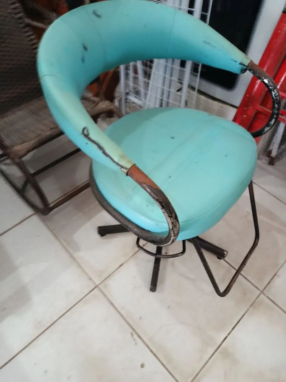 Cadeira de barbeiro - Foto 2