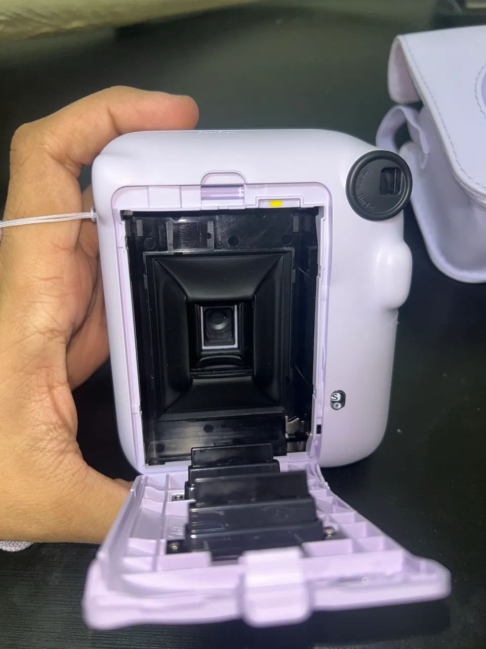 Câmera Polaroid instax mini 12 Lilás  - Foto 5