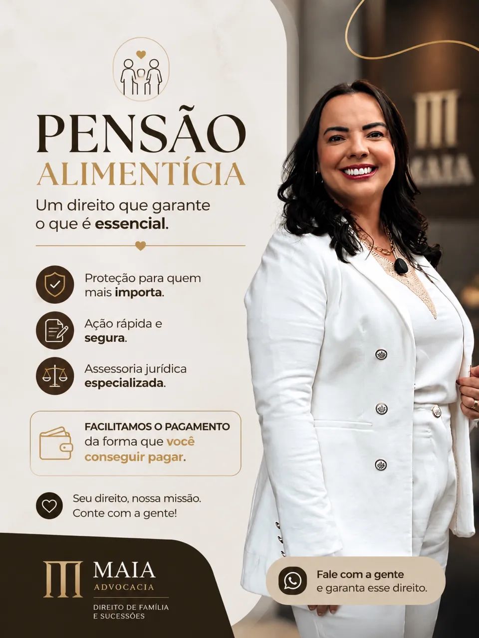 Regularize a pensão 