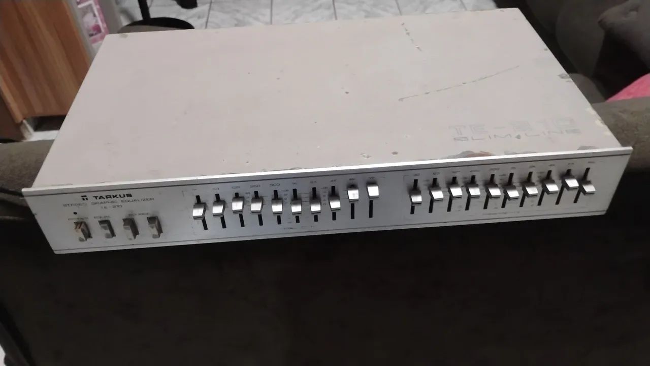 Equalizador tarkus  te 210 todo ok funcionando tudo - Foto 2