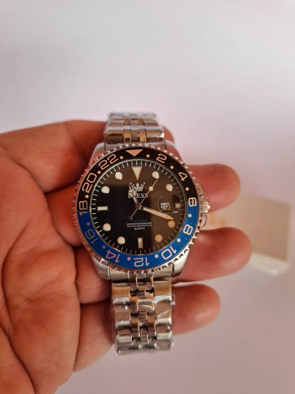 Relógio Olevs Modelo 5657 Masculino de Luxo - Foto 4