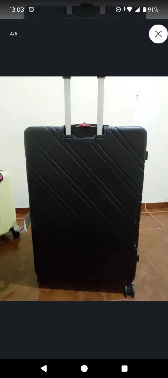 Mala bem grande material maciço. - Foto 3