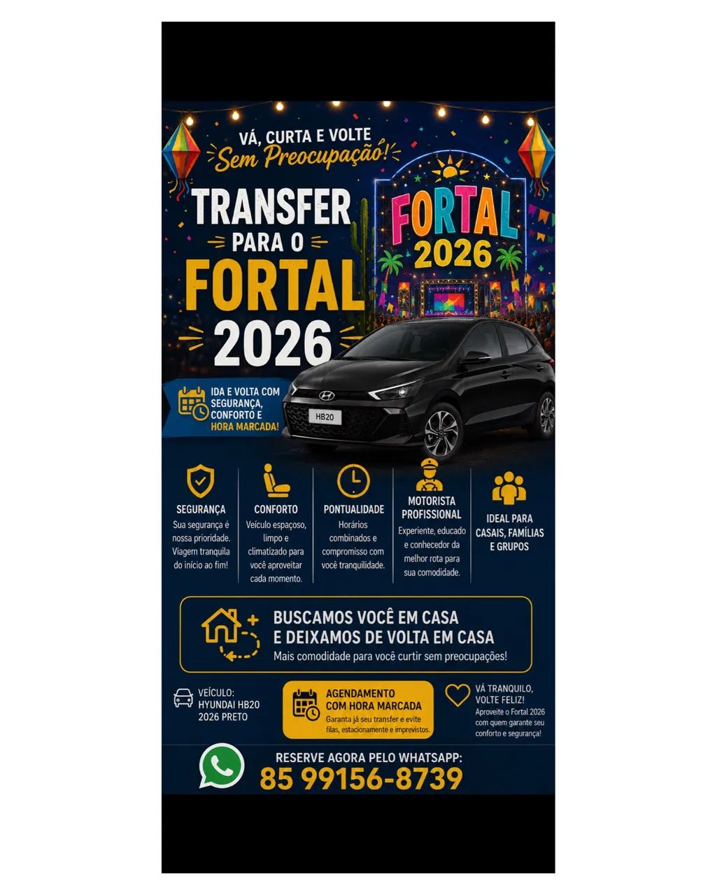 Transfer para Fortal 2026 - Foto 2