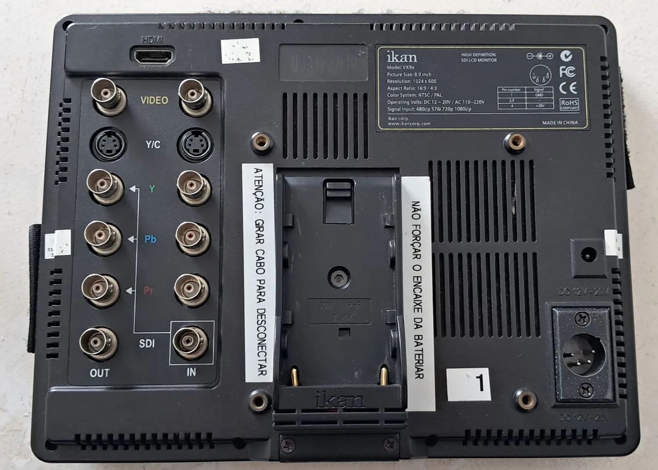 Monitor Ikan VX9e 9" - Foto 4