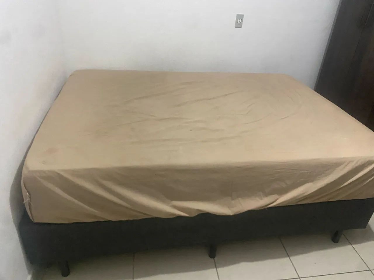 Cama casal e box novos - Foto 4