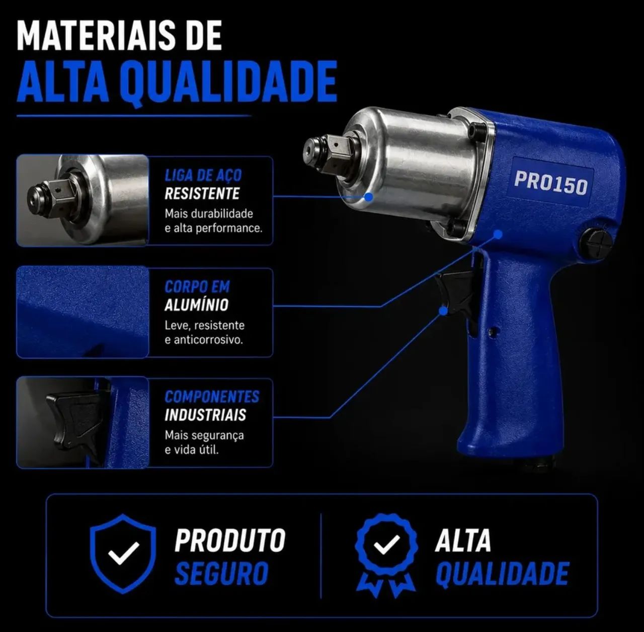 Chave de impacto pdr pro  - Foto 3