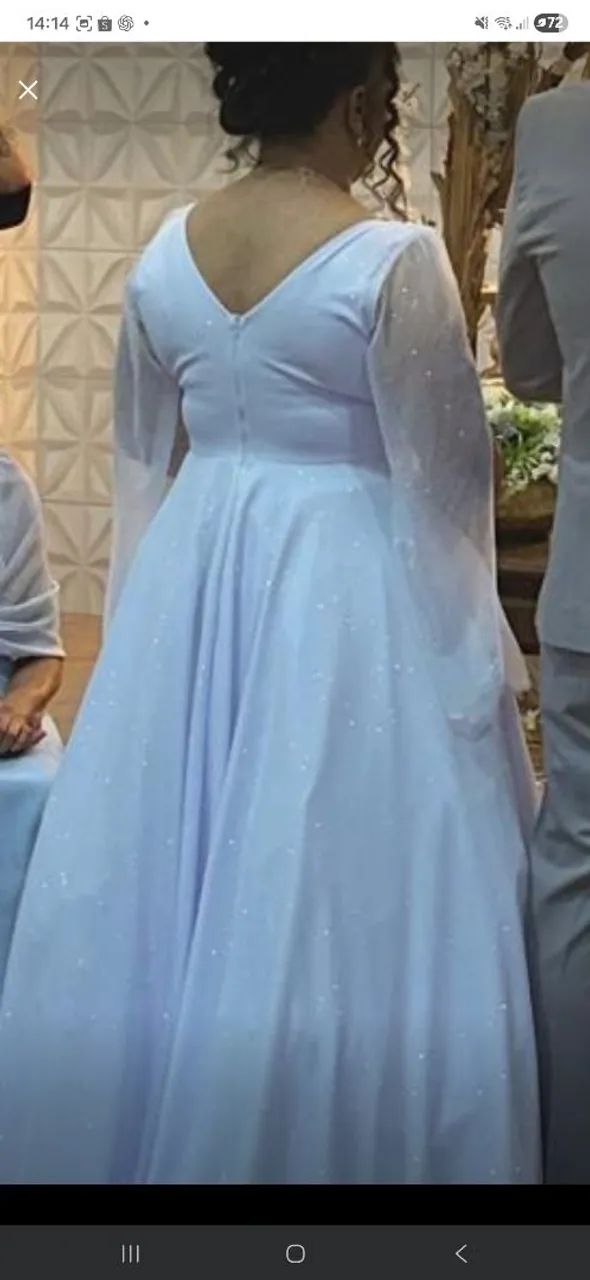 Vestido de noiva e alguns acessórios de casamento  - Foto 3