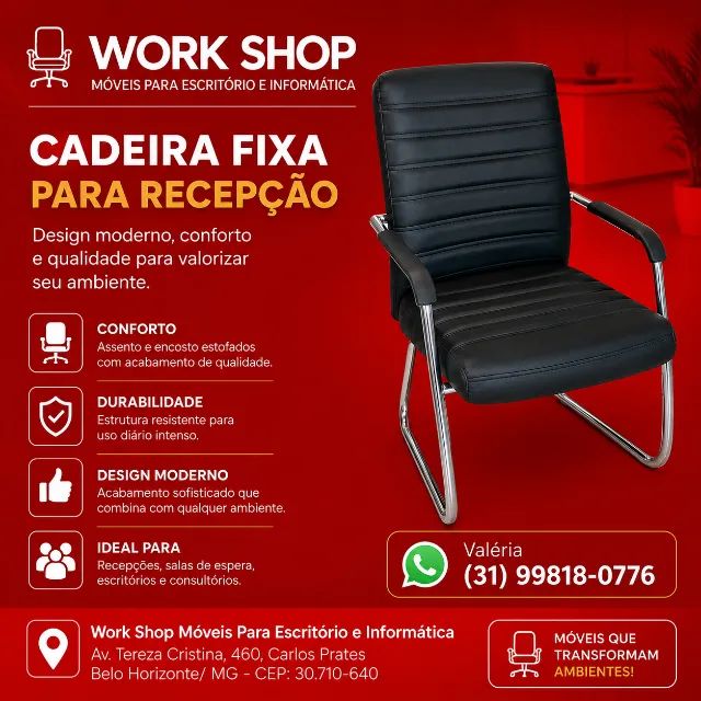 Cadeira fixa 