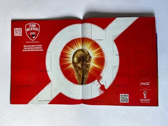 Vendo kit completo Panini Copa do Mundo Qatar 2022 - Foto 2