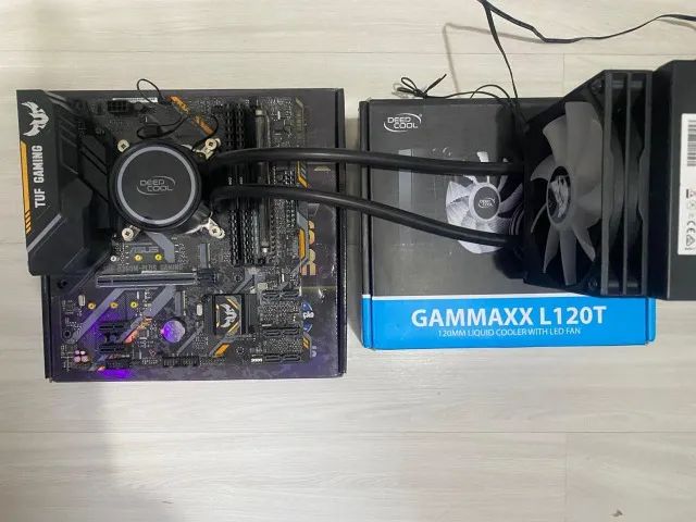 kit i5-9600k + 24gb ram + placa mãe TUF b360m-plus