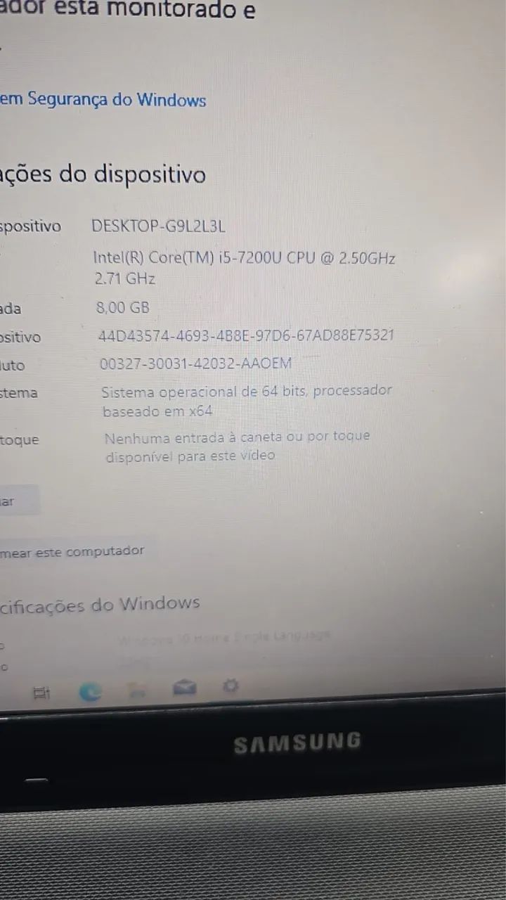 Notebook Samsung i5 - Foto 2