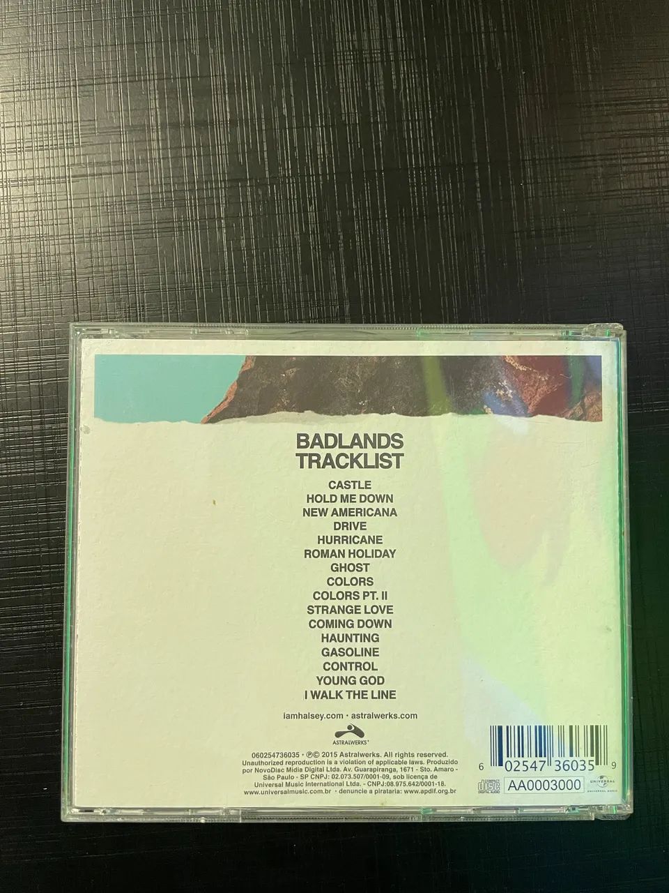 CD Badlands (Halsey) Autografado - Foto 3