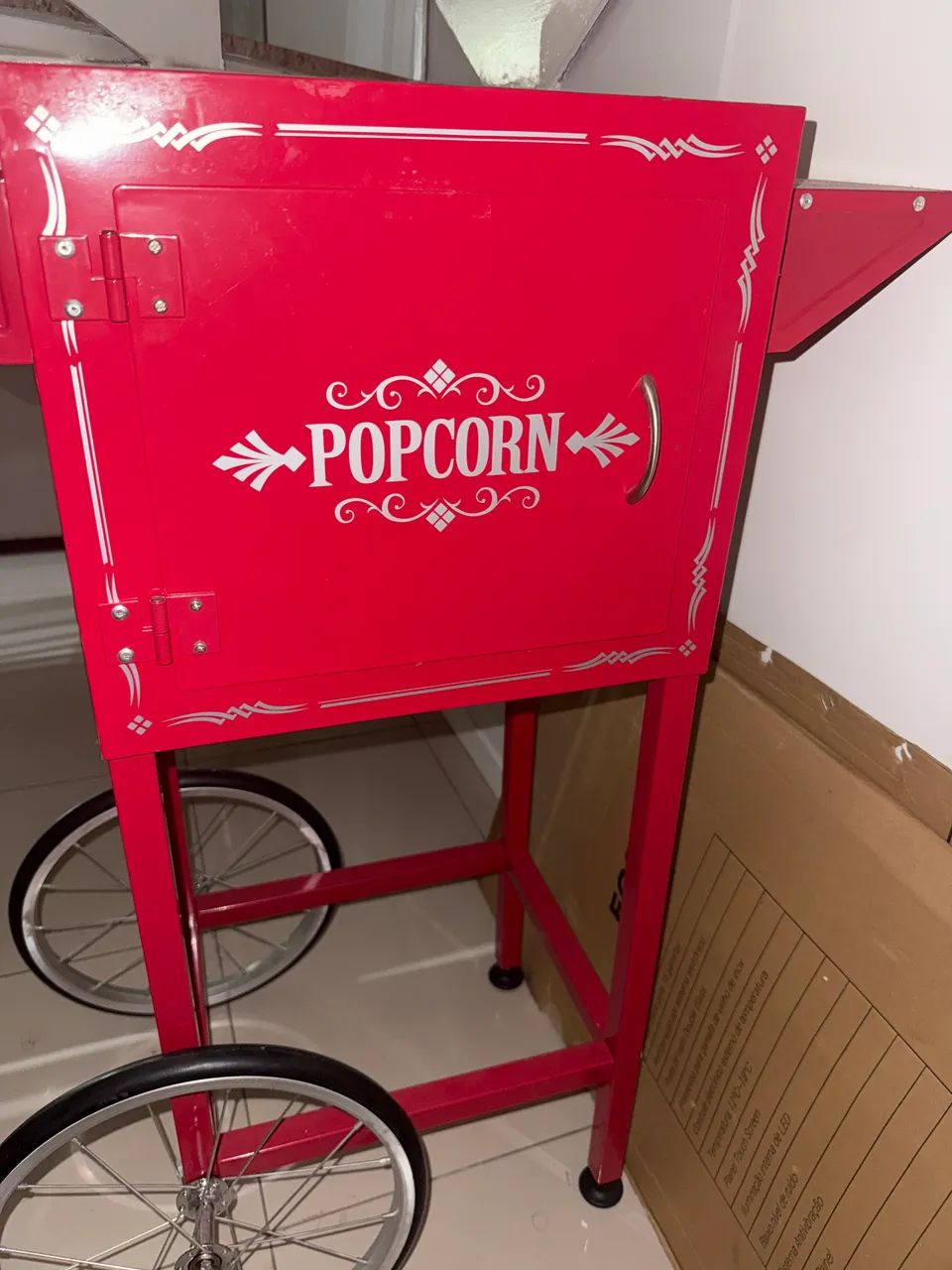 Carrinho para evento pipoca algodão doce churros - Foto 3