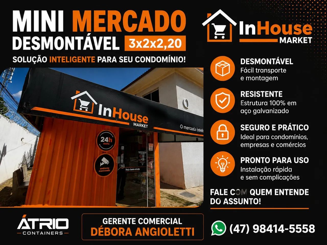 Container mercadinho  - Foto 2