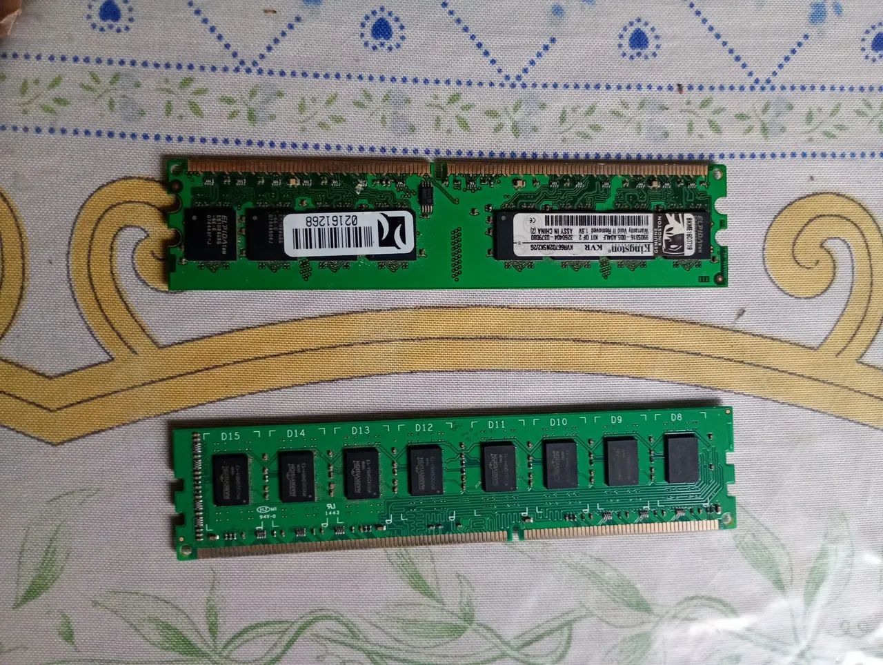 Memória ram DDR4 (2x4) Kingston