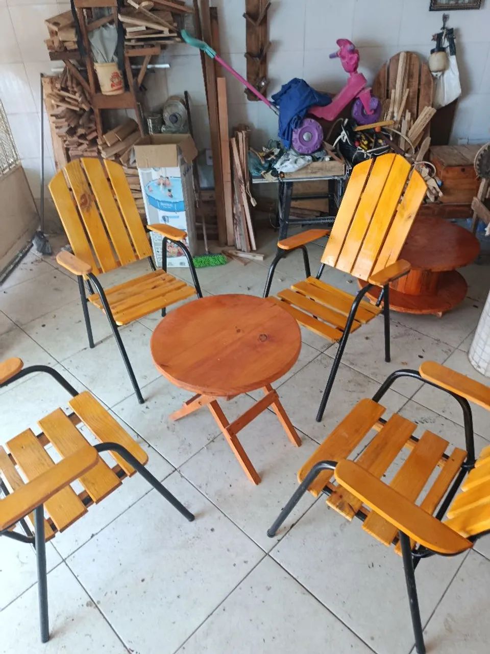 Jogo de cadeira pra varanda - Foto 2