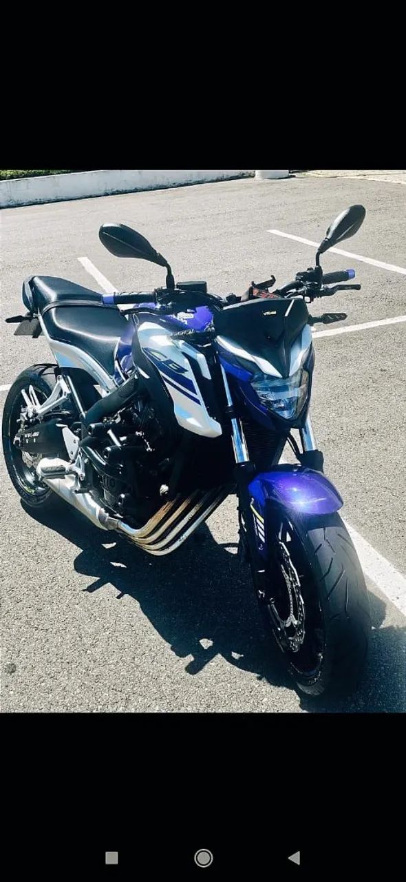 Cb650F Azul 2018 impecável 