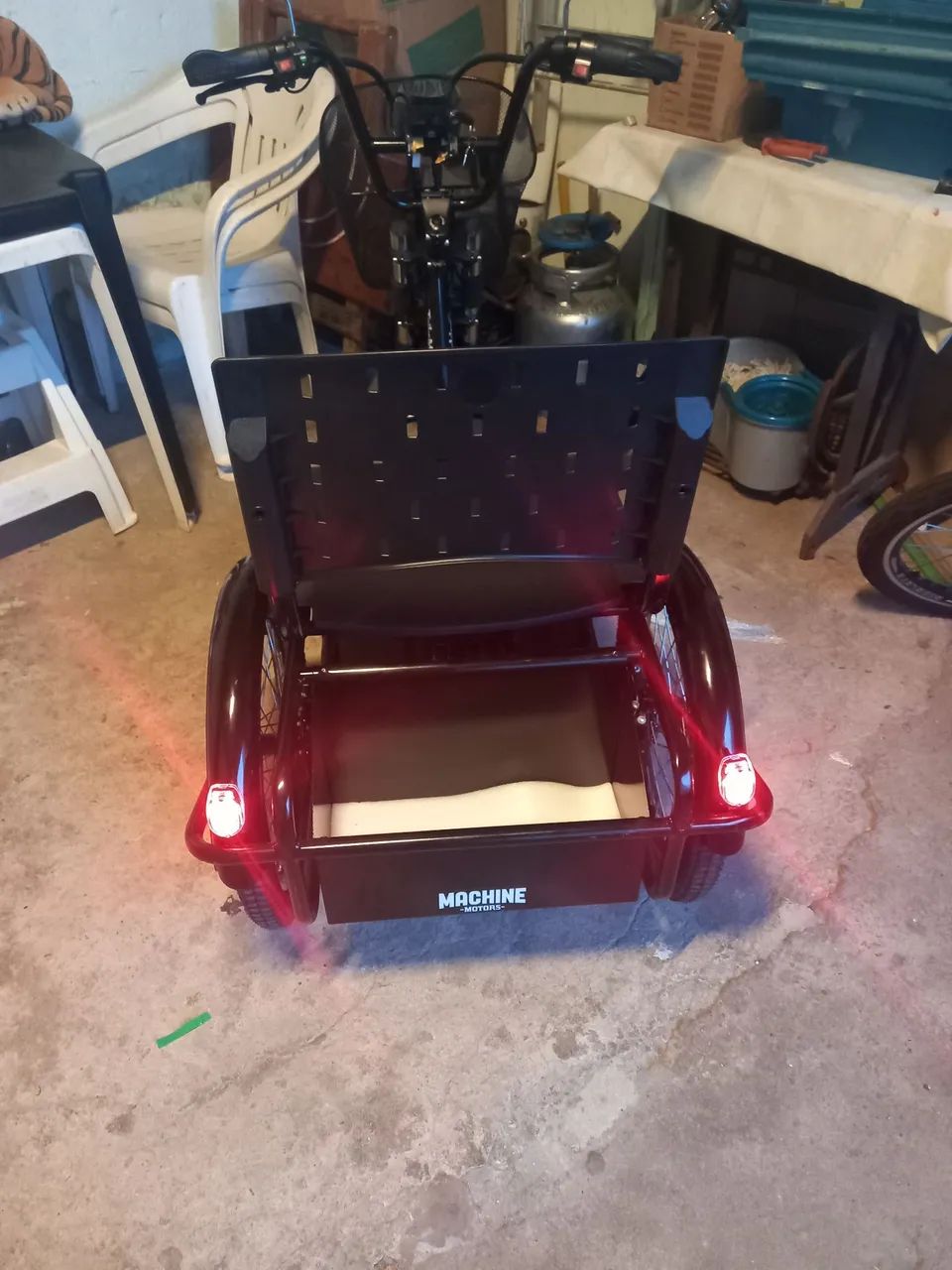 Triciclo Elétrico Machine Force 800W - Foto 3