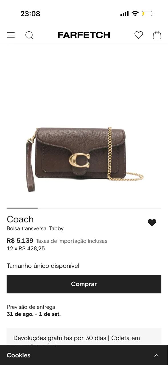 Vendo bolsa Coach nova  - Foto 2