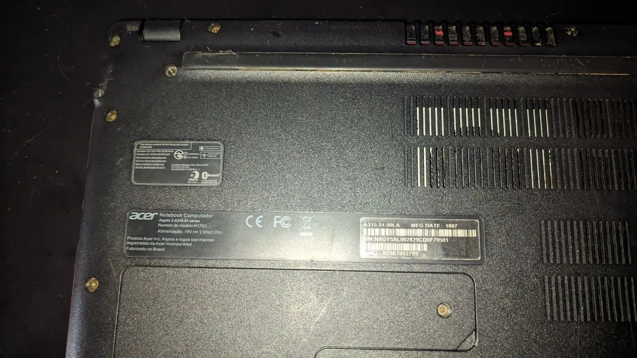 Notebook Acer Aspire 3 | Retirada de Peças  - Foto 4