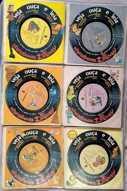 Historinhas Disney com Livro e Disco - Lote 3  - Foto 2