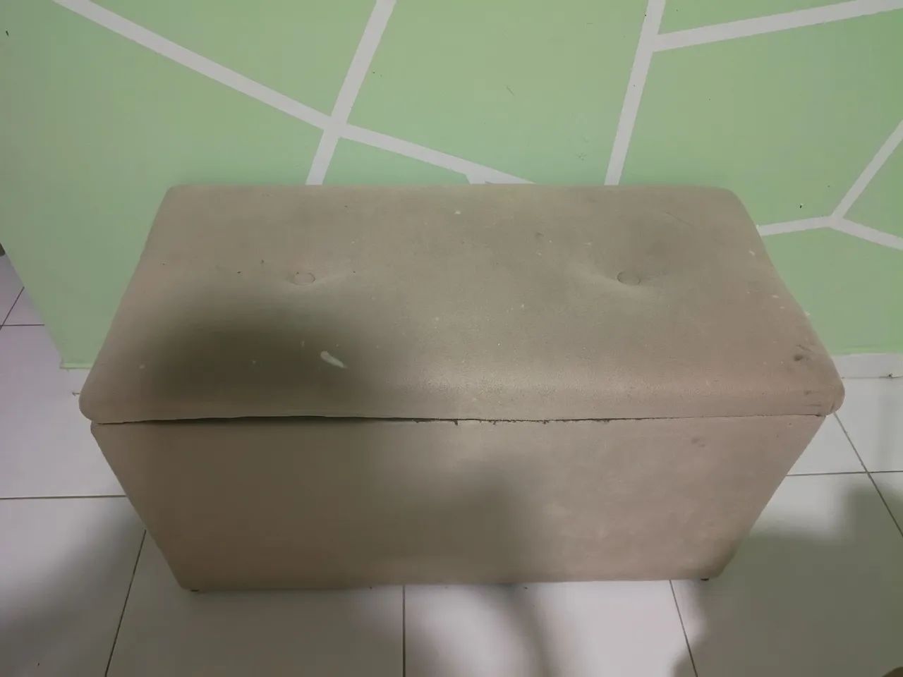VENDO BAÚ GUARDA OBJETOS/SOFÁ 