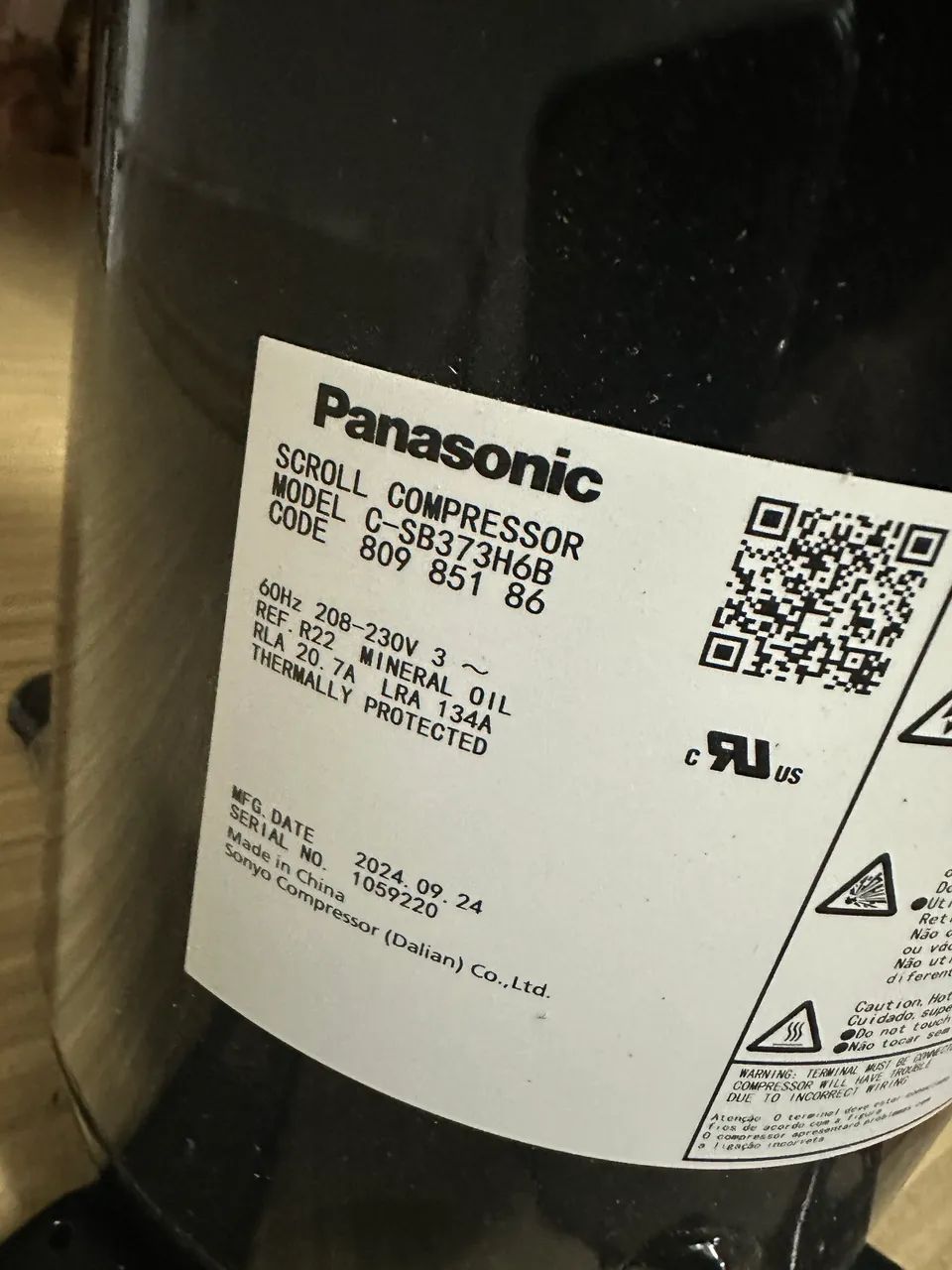 Compressor de ar condicionado 