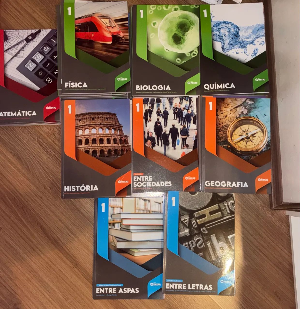 Material completo Cursinho pré Vestibular HEXAG 